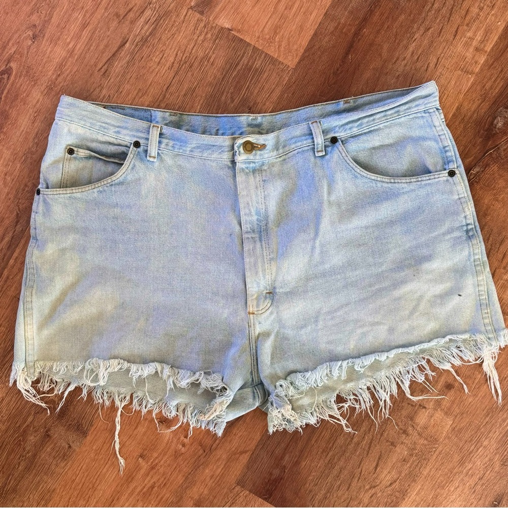 Vintage Wrangler Denim Cutoffs | Jean Shorts Plus Size